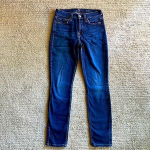 7 For All Mankind Ankle Gwenevere Size 24 Jeans
